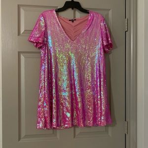 Sequin Swing Dress